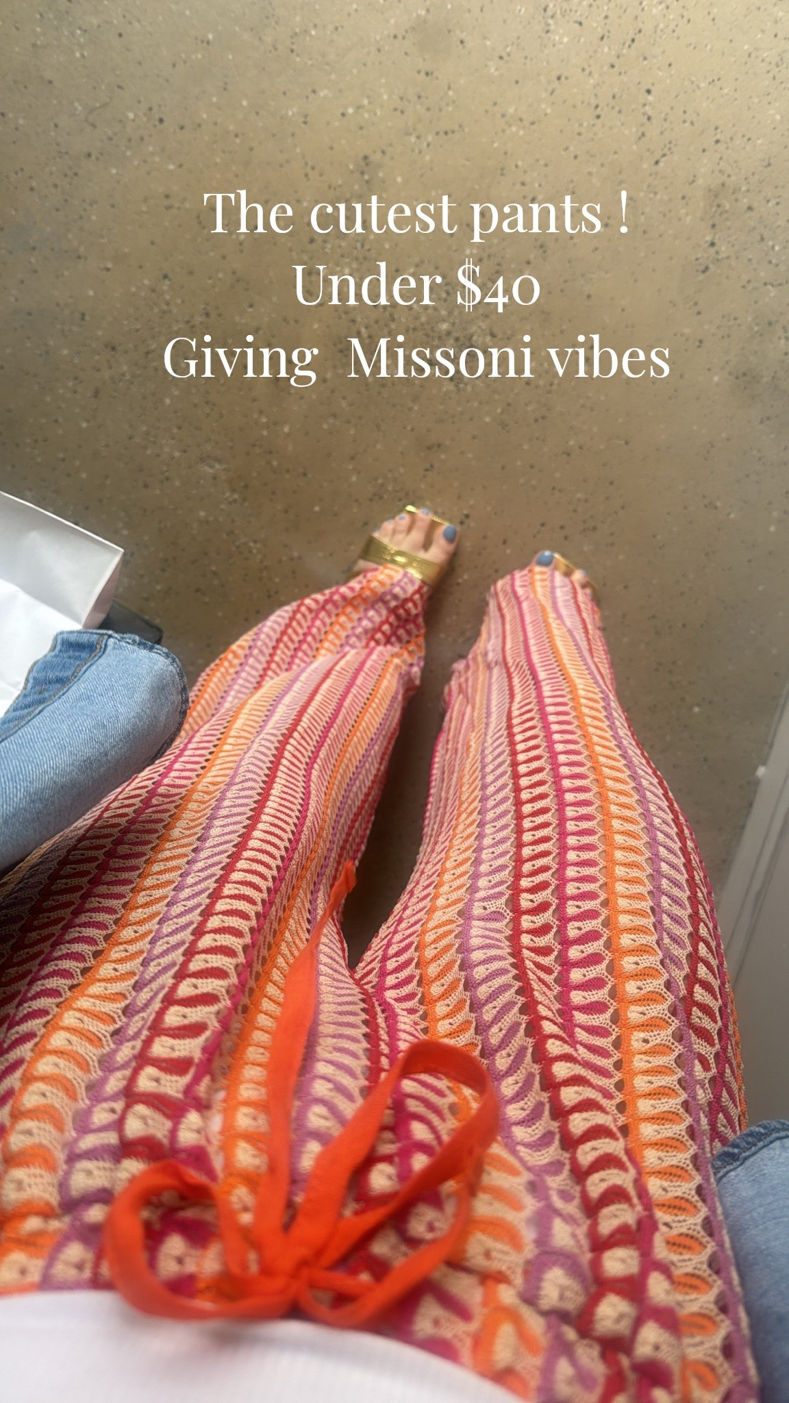 Missoni Vibes for under $40! These are the best quality long for the tall girls and made incredibly! Look like revolve tag 🏷️ like Amazon ! #summeroutfits #crochetpants #missonivibes #designerlooks #summerpants
