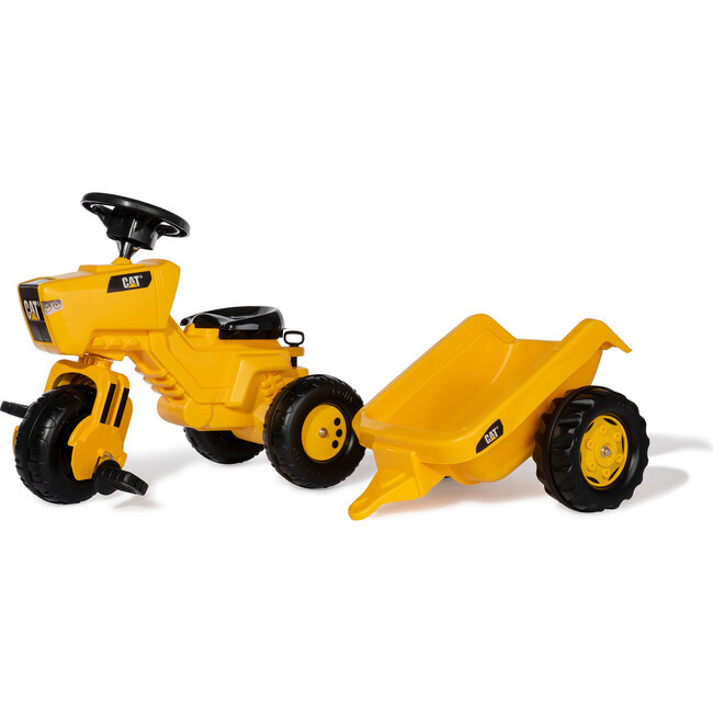 CAT Three Wheel Tractor with Trailer | Maisonette