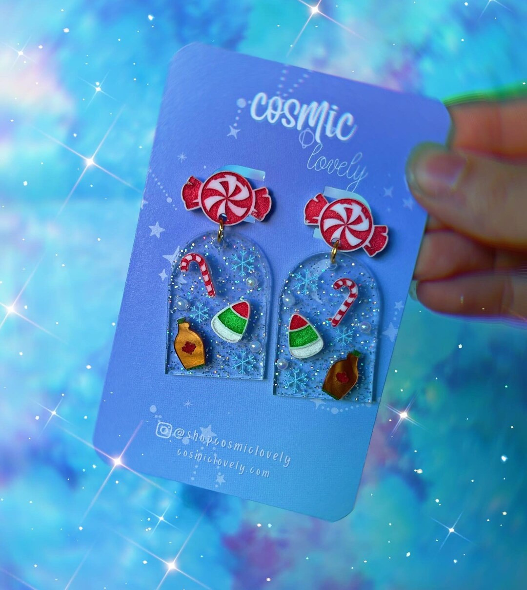 Elf 4 Main Food Group Earrings Winter Earrings Christmas - Etsy | Etsy (US)