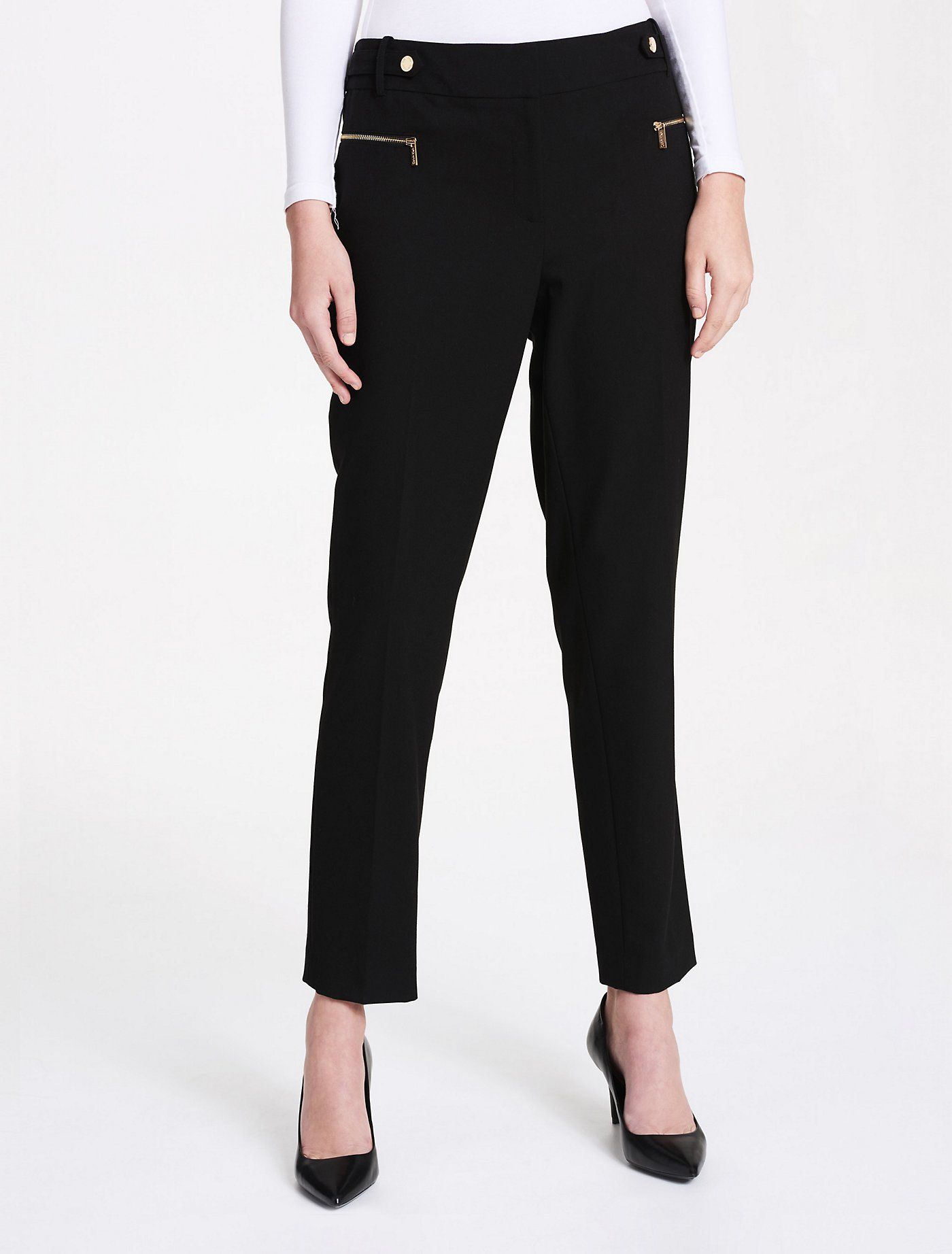 Modern Essentials Straight Leg Zip Pants | Calvin Klein | Calvin Klein (US)