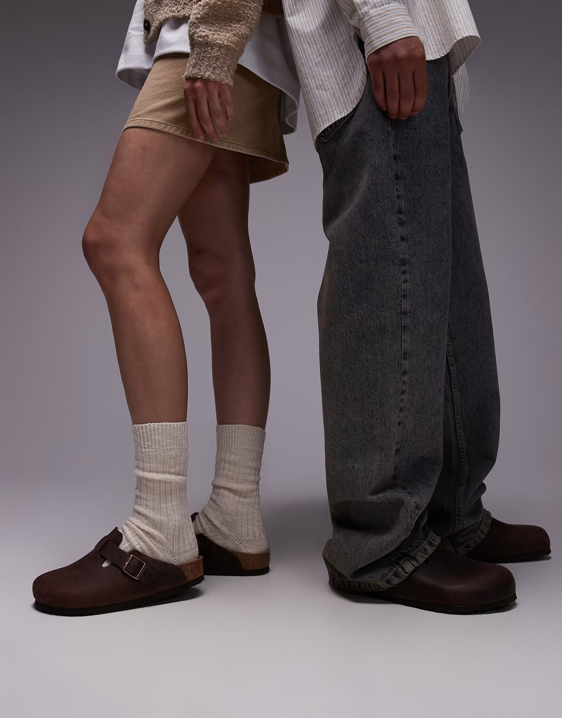 Birkenstock unisex Boston clogs in habana oiled leather | ASOS | ASOS (Global)