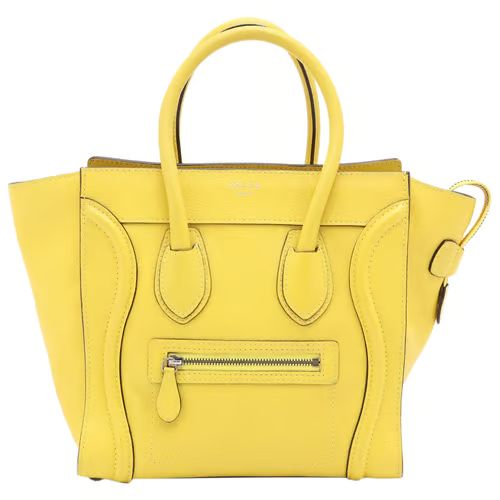Leather handbag  - Yellow 2 | Vestiaire Collective (Global)