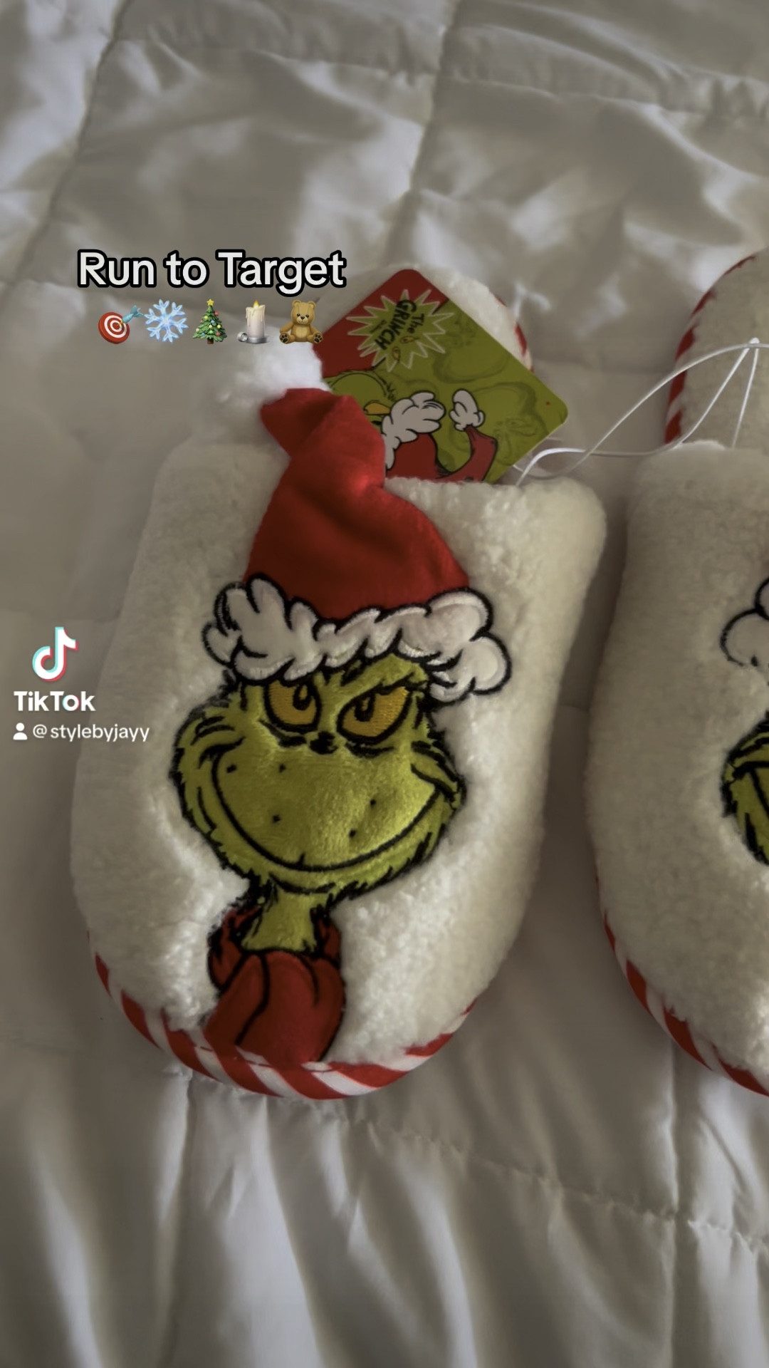 Cutest Grinch Slippers! Perfect for this Holiday season🎄❄️🧸

#LTKHolidaySale #LTKSeasonal #LTKHoliday
