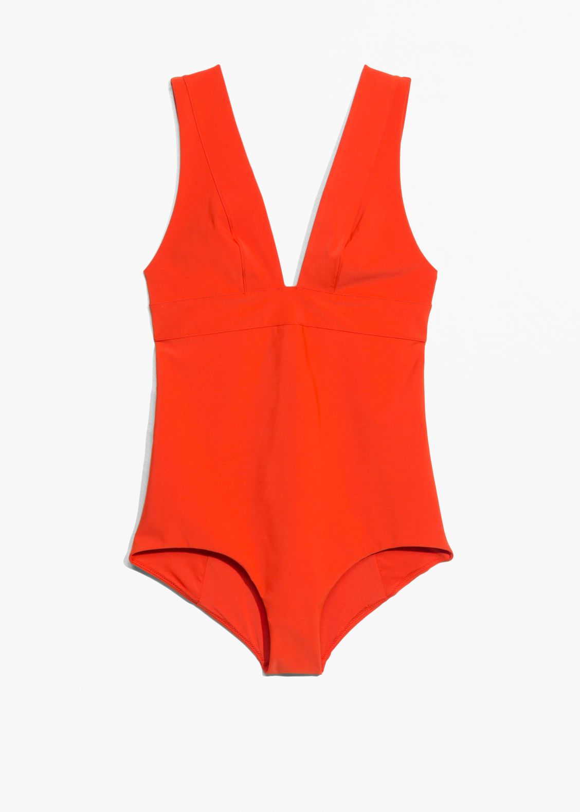 V-Cut Swimsuit - Red | & Other Stories (EU + UK)