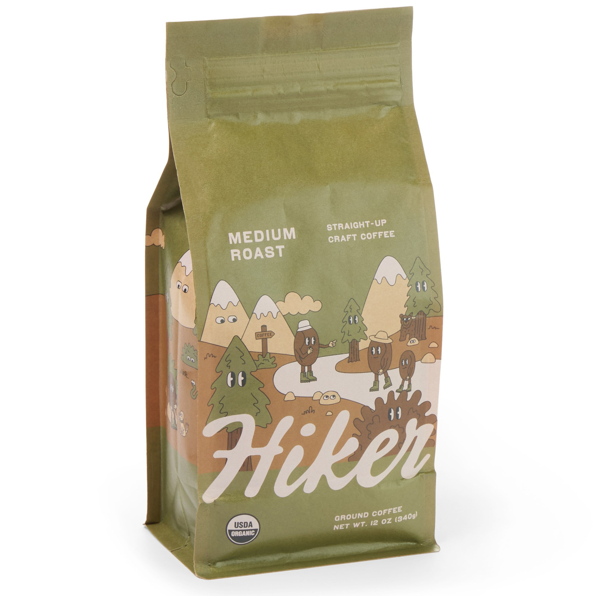 Hiker Coffee Ground Coffee - 12 oz. Medium Roast | REI