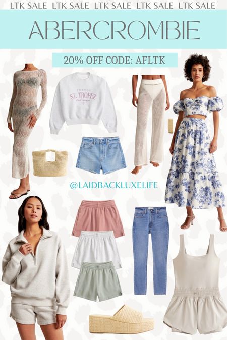 Abercrombie Sale, LTK Sale ends tonight! Use code: AFLTK at checkout for 20% off! #LaidbackLuxeLife

Follow me for more fashion finds, beauty faves, and lifestyle, home decor, sales and more! So glad you’re here!! XO, Karma

#LTKfindsunder100 #LTKSpringSale #LTKsalealert