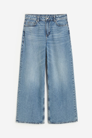 Baggy Low Jeans - Denim blue - Ladies | H&M US | H&M (US + CA)