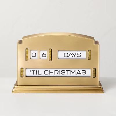 XL Brass Advent Calendar - Hearth & Hand™ with Magnolia | Target