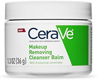CeraVe Cleansing Balm Makeup Remover, Waterproof Makeup Remover With Ceramides & Plant-Based Jojo... | Amazon (US)