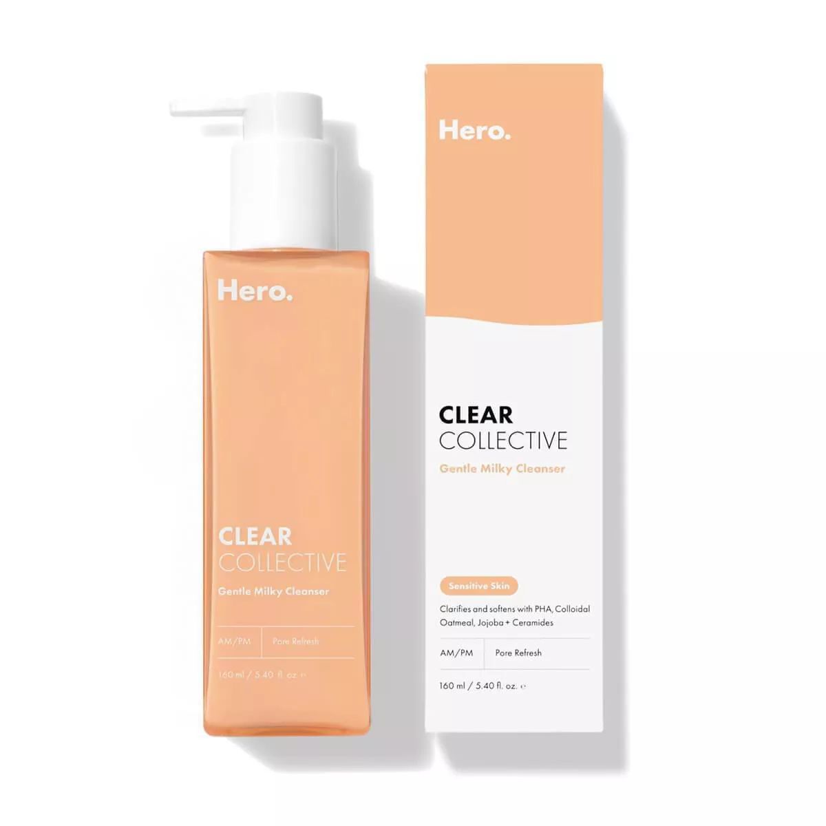 Hero Cosmetics Gentle Milky Pore-Clarifying Face Cleanser for Sensitive Acne Prone Skin - 5.40 fl... | Target