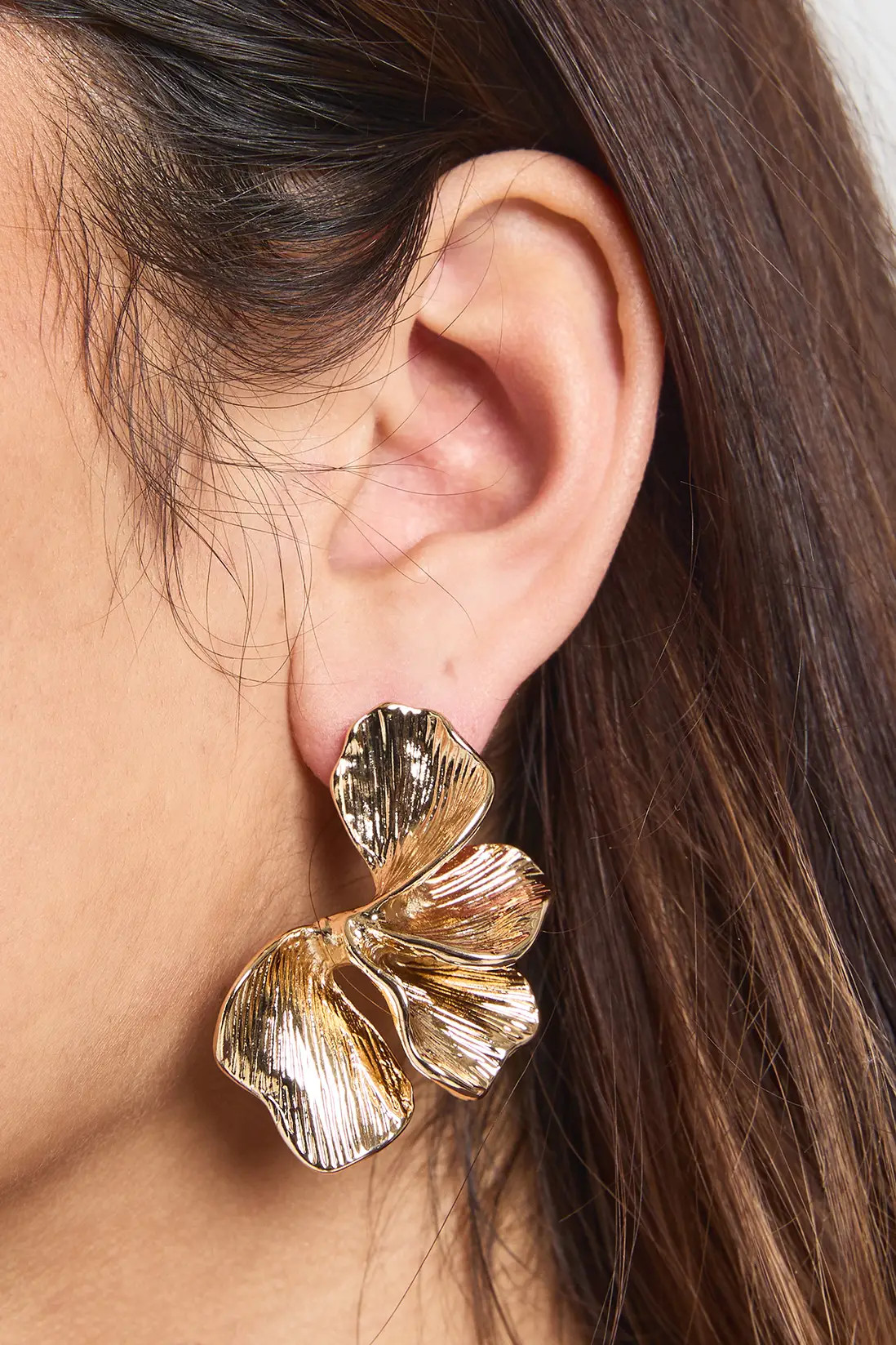 Jewellery | Statement Floral Detail Stud Earrings | boohoo | Boohoo.com (UK & IE)