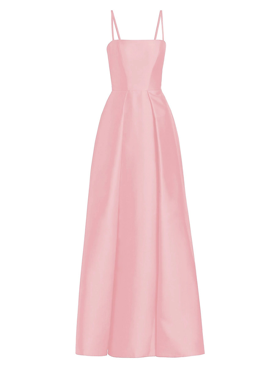 Women's Diane Sleeveless Fit & Flare Gown - Sweet Pink - Size 14 | Saks Fifth Avenue