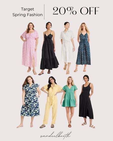 20% off target dresses right now!

Spring dress, Easter dress, midi dress, floral dress, midsize style

#LTKfindsunder50 #LTKsalealert