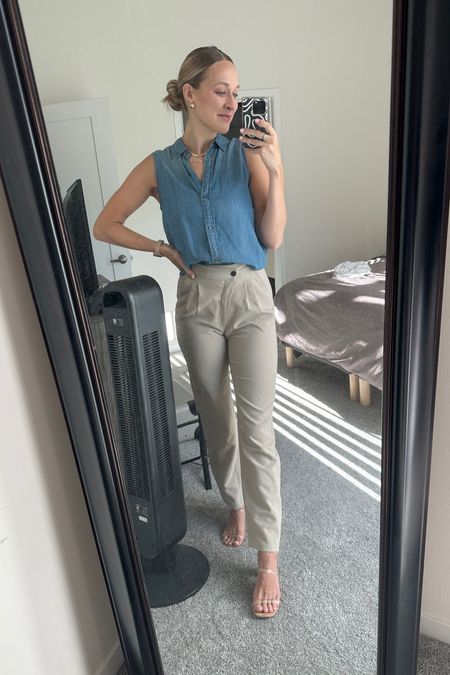 This outfit was inspired by Chessy from Parent Trap 😆 

Women’s work outfit inspo, workwear for women, dress pants outfit, Abercrombie dress pants, business casual outfit, women’s office outfit, office clothes 

#LTKunder100 #LTKworkwear