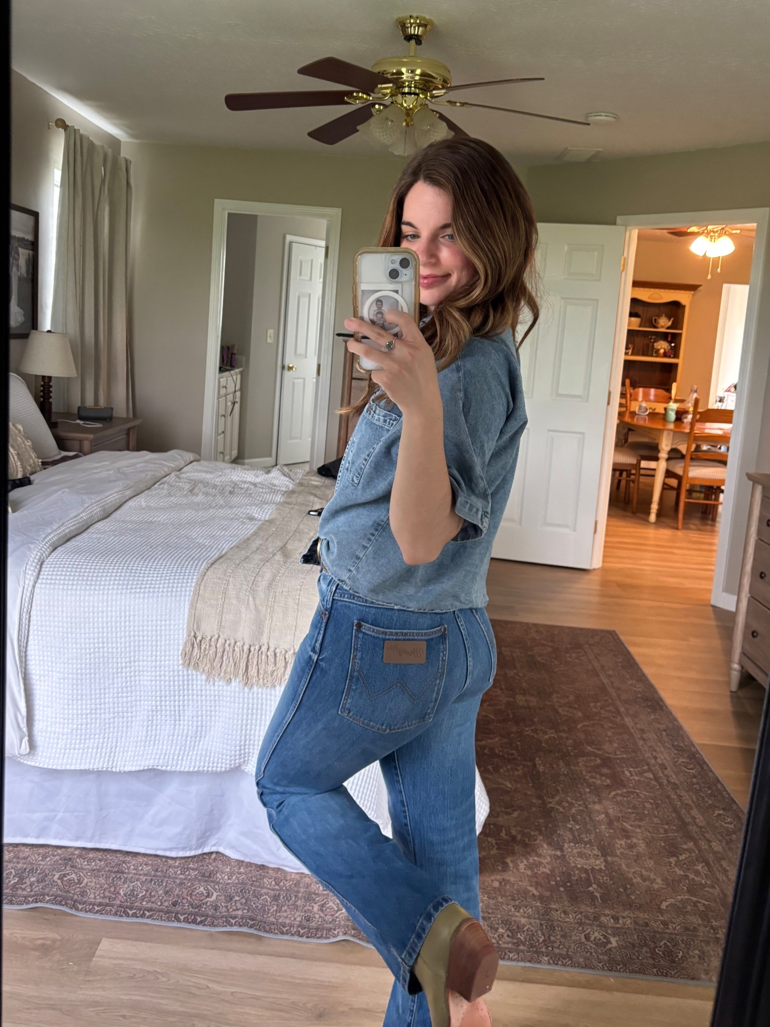 @Wrangler !! Best fitting jeans I own! Linking several pairs I ow and love!

#LTKootd #LTKdayinmylife #LTKmomlife