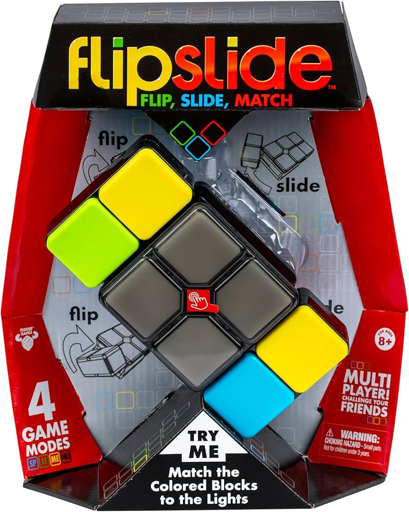 Flipslide Game - Electronic Handheld Game | Addictive Multiplayer Puzzle Game of Skill | Flip, Sl... | Amazon (US)