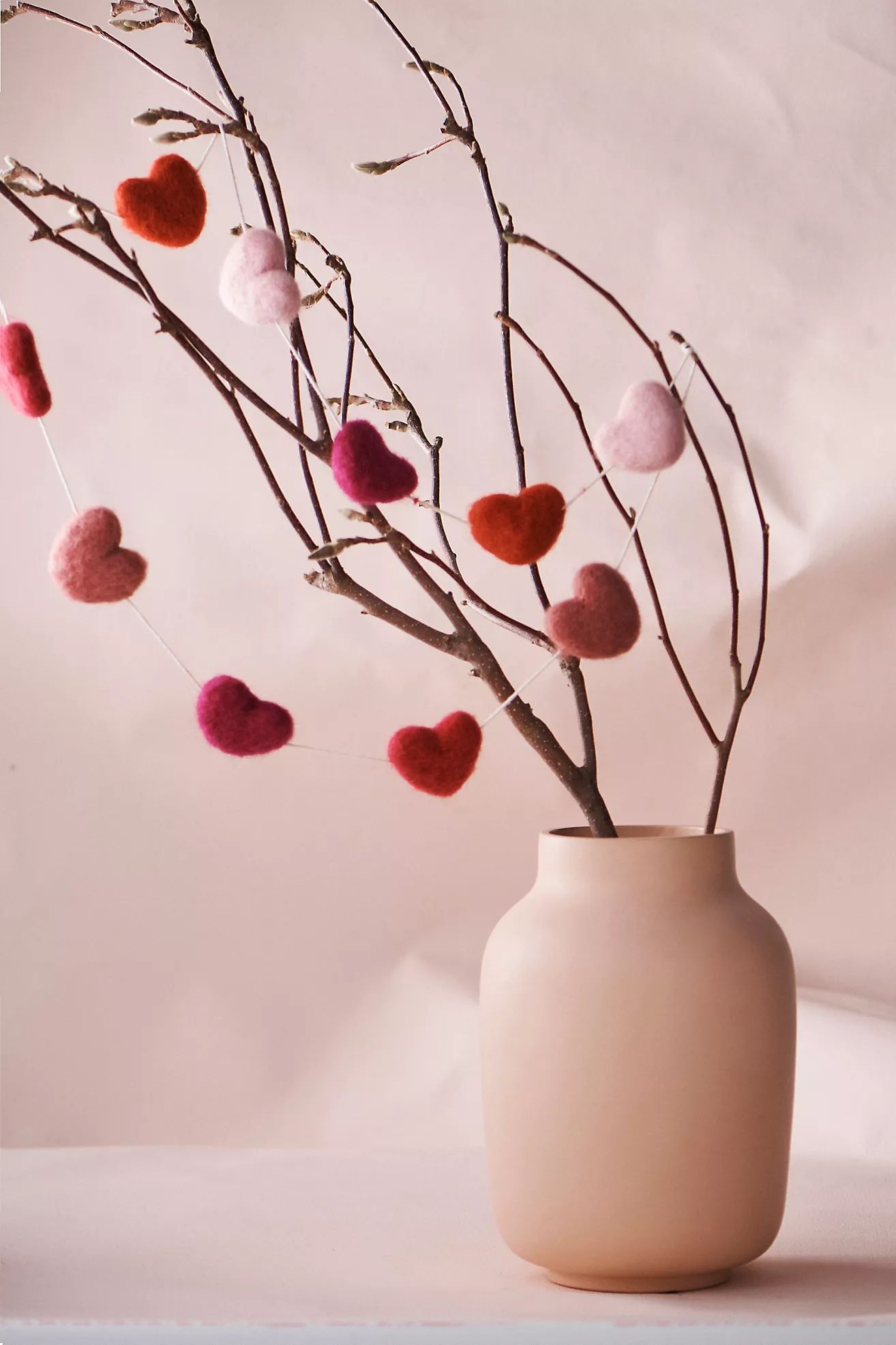 Sweet Heart Felt Garland | Anthropologie (US)