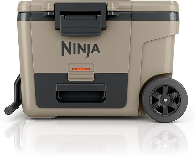Ninja | Cooler | FrostVault 45QT Cooler with Wheels | Insulated with Temp Dry Storage Drawer | Ke... | Amazon (US)