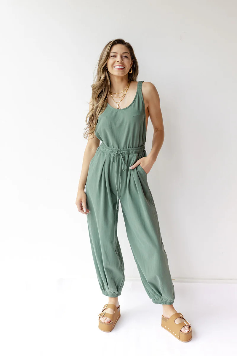 reina tank jumpsuit | mode