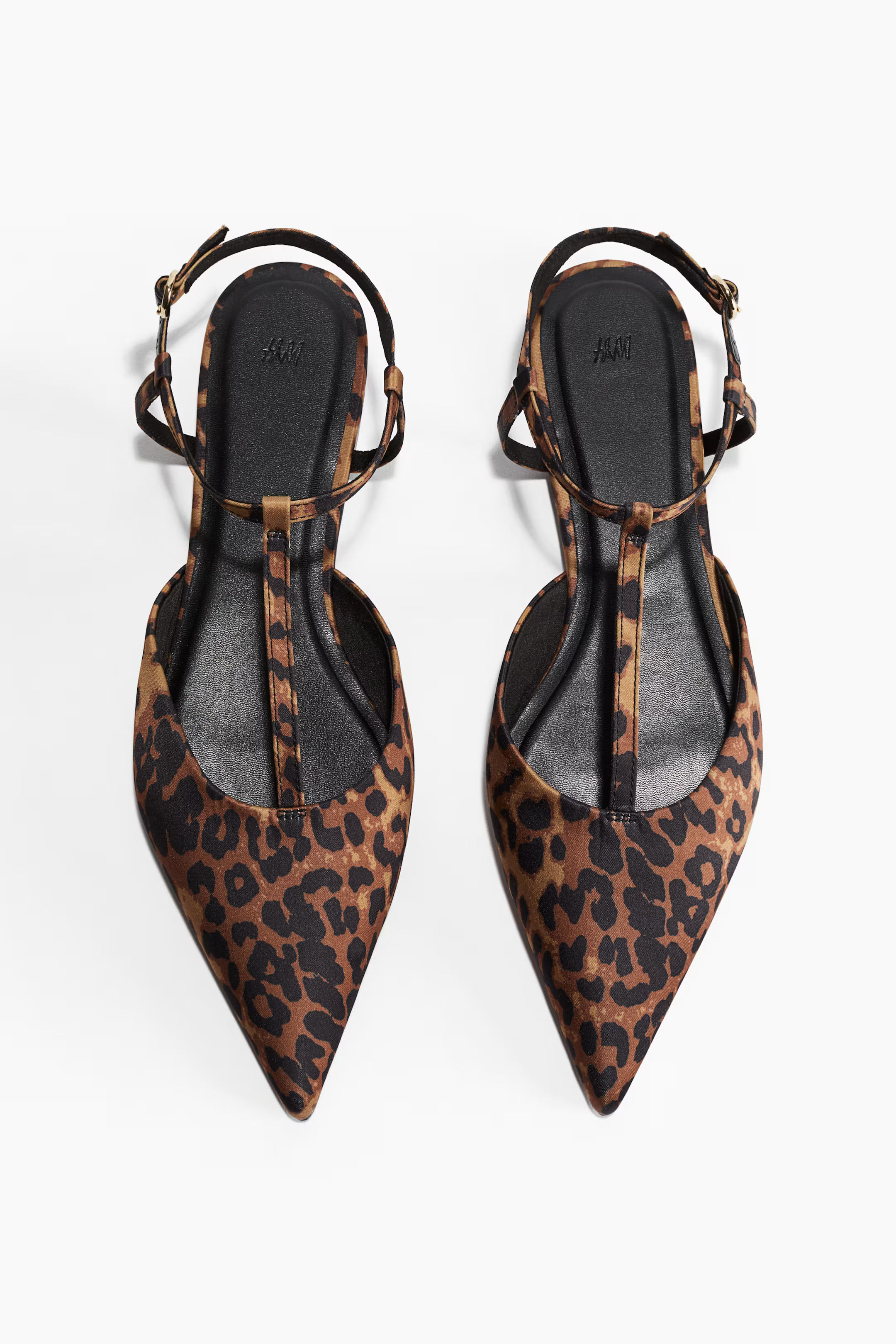 Pointed Satin Sandals | H&M (US + CA)