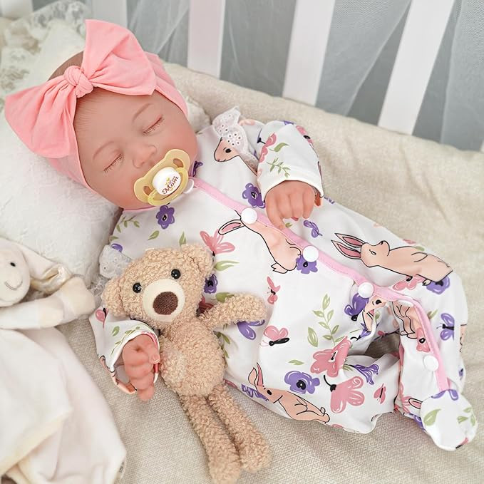 BABESIDE Reborn Baby Dolls Connie - 20 inch Soft Vinyl Realistic-Adorable Baby Doll Real Life Lif... | Amazon (US)