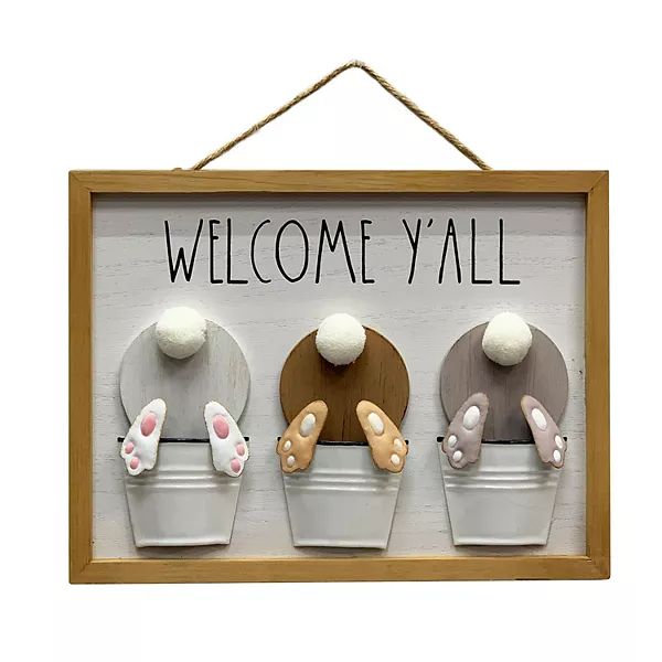 Celebrate Easter Together Welcome Y'all Wall Decor | Kohl's