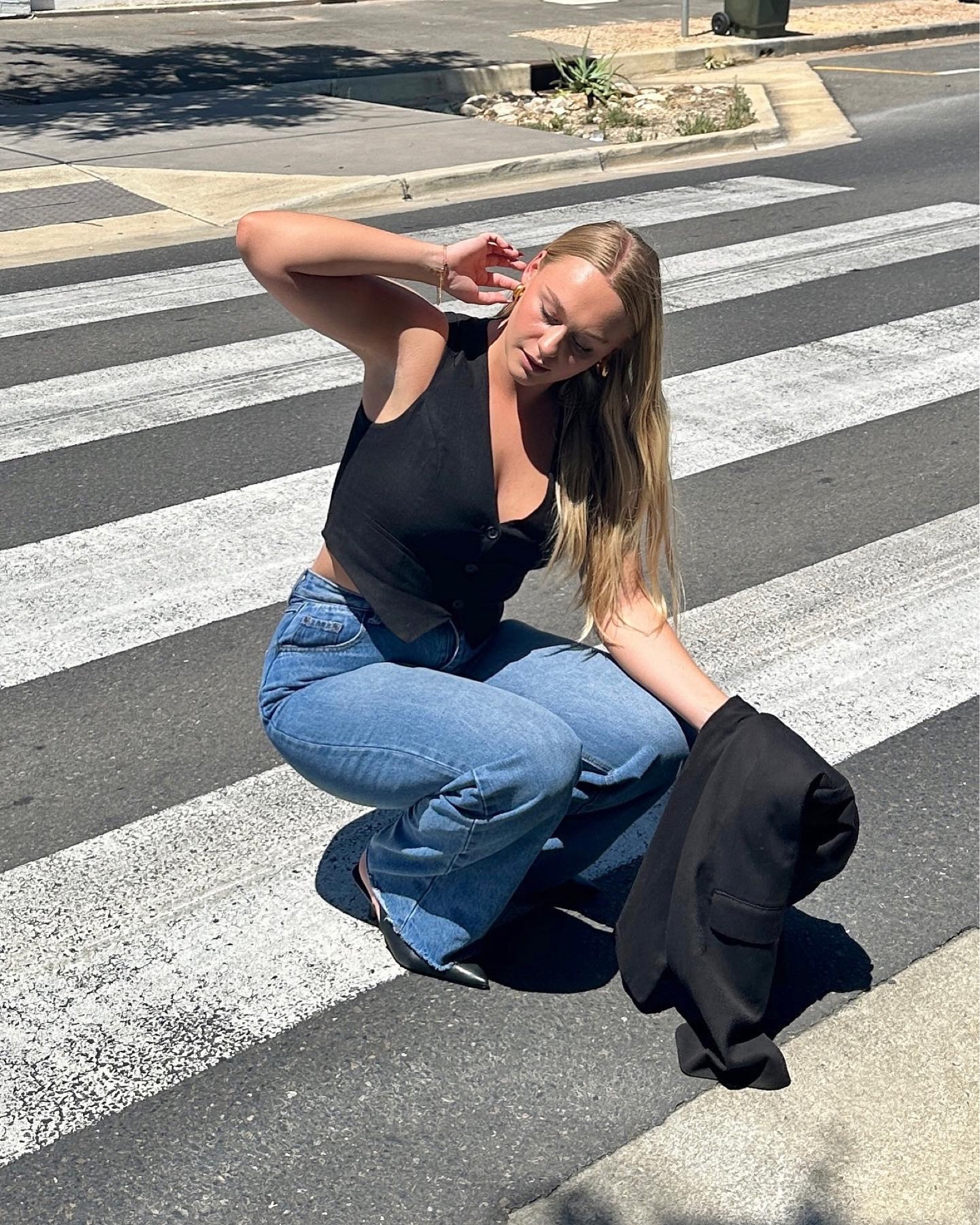 Vest and jeans combo is all you need 🖤

#LTKfindsunder100 #LTKstyletip #LTKaustralia