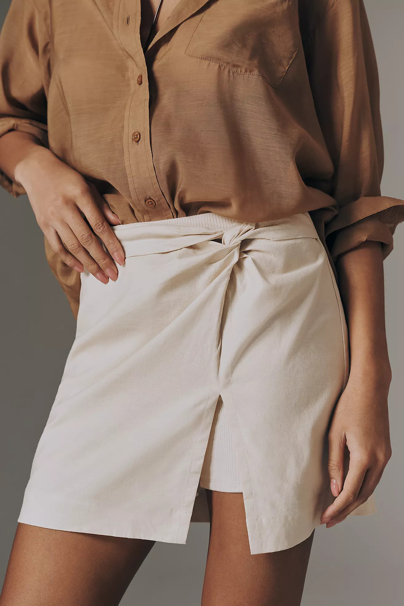 Maeve Wrap Skort | Anthropologie (US)