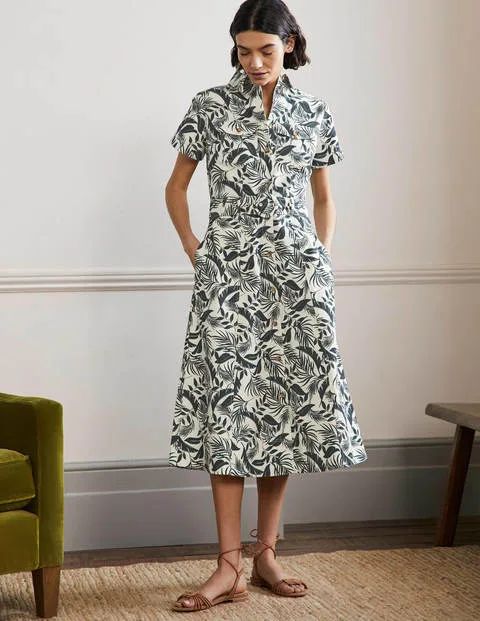 Belted Midi Shirt Dress | Boden (US)