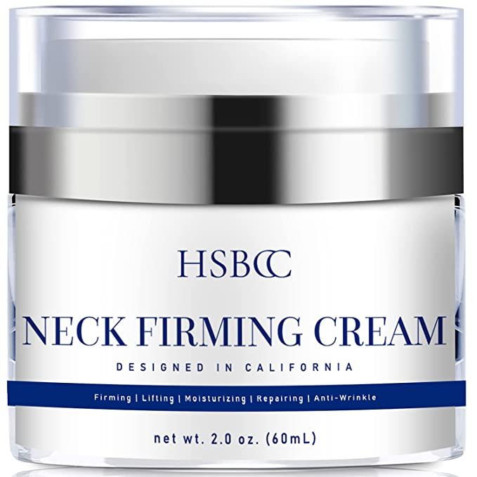 HSBCC Neck firming cream with peptides, Neck Cream, Neck Moisturizer Cream 2 fl oz. | Amazon (US)