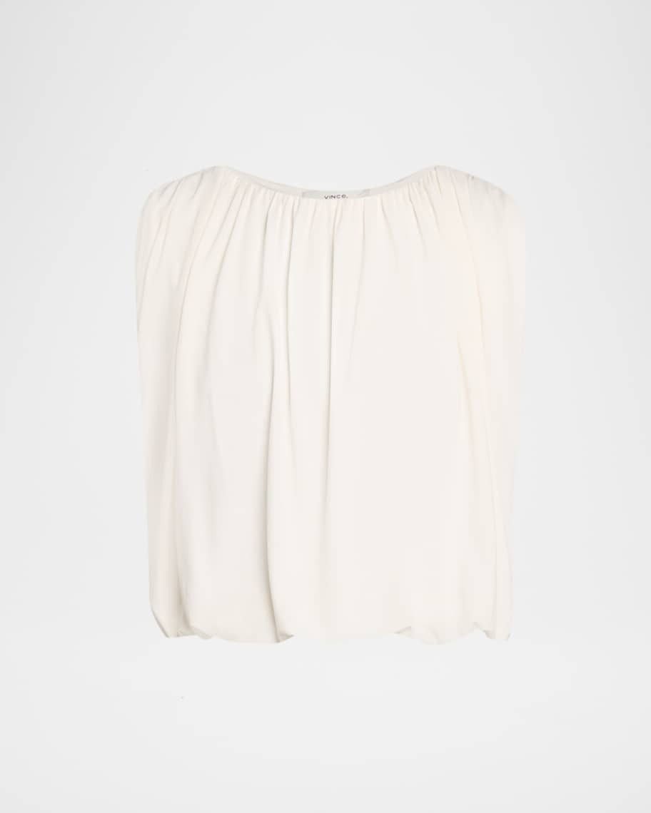 Vince Sleeveless Bubble Top | Neiman Marcus