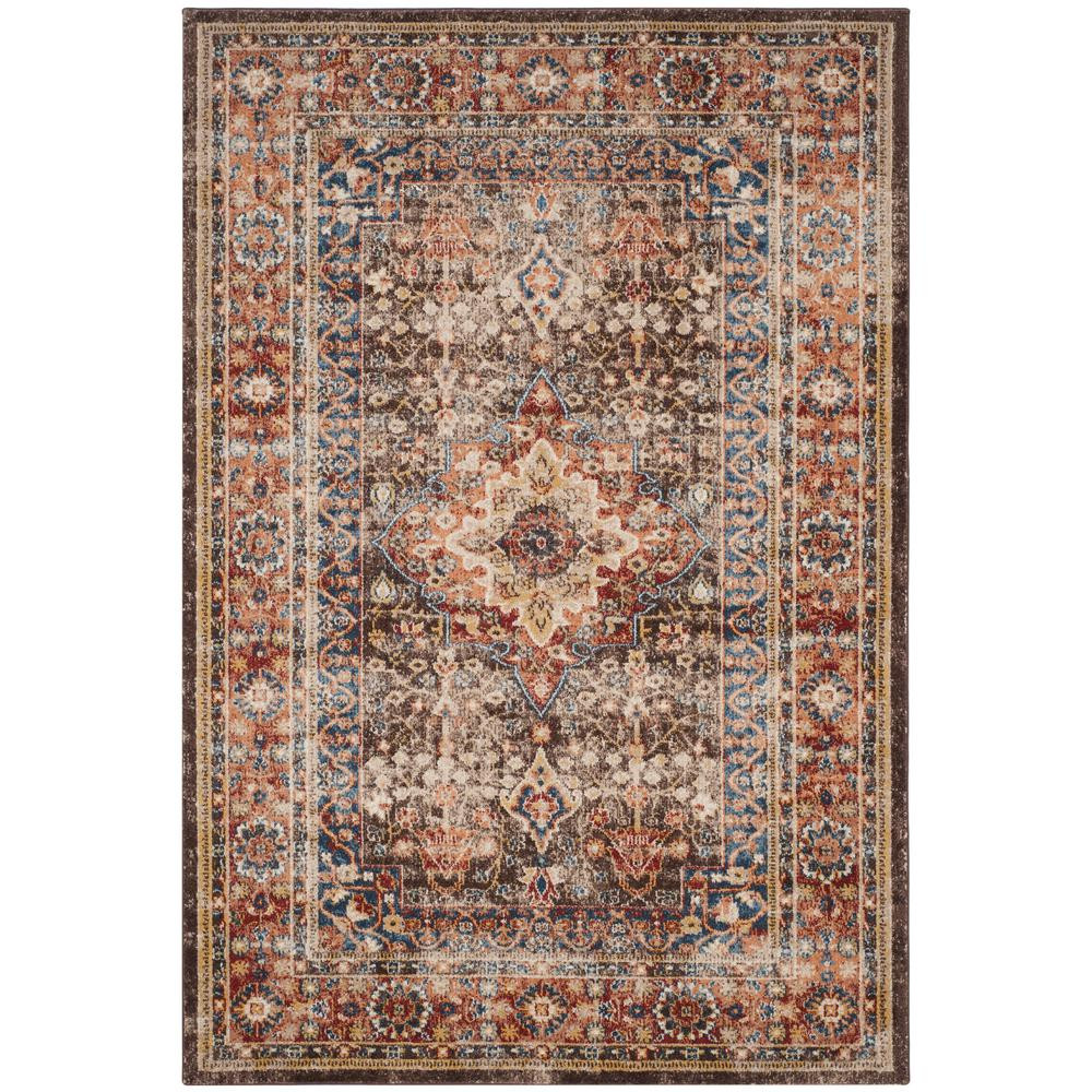 Bijar Brown/Rust 9 ft. x 12 ft. Area Rug | The Home Depot