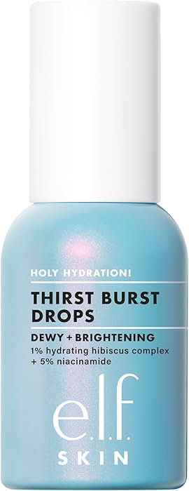 e.l.f. SKIN Holy Hydration! Thirst Burst Drops, Serum For A Radiant Complexion Instantly & Over T... | Amazon (US)