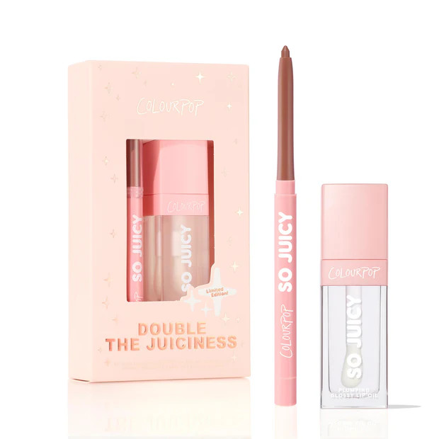 ColourPop®: Shop Double The Juiciness | Plumping Lip Liner + Lip Oil Duo | Colourpop