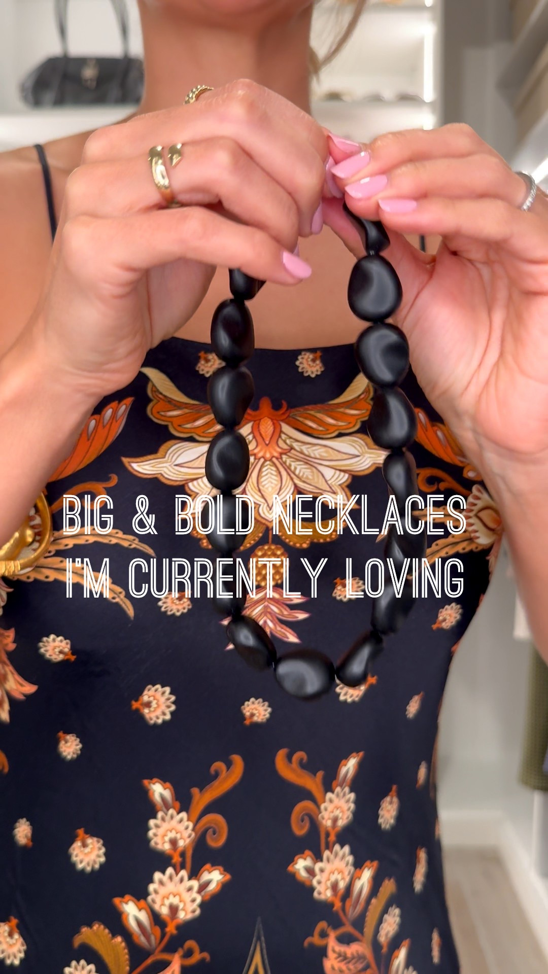 A big and bold necklace that really makes a statement ✨

#LTKootd #LTKOver40