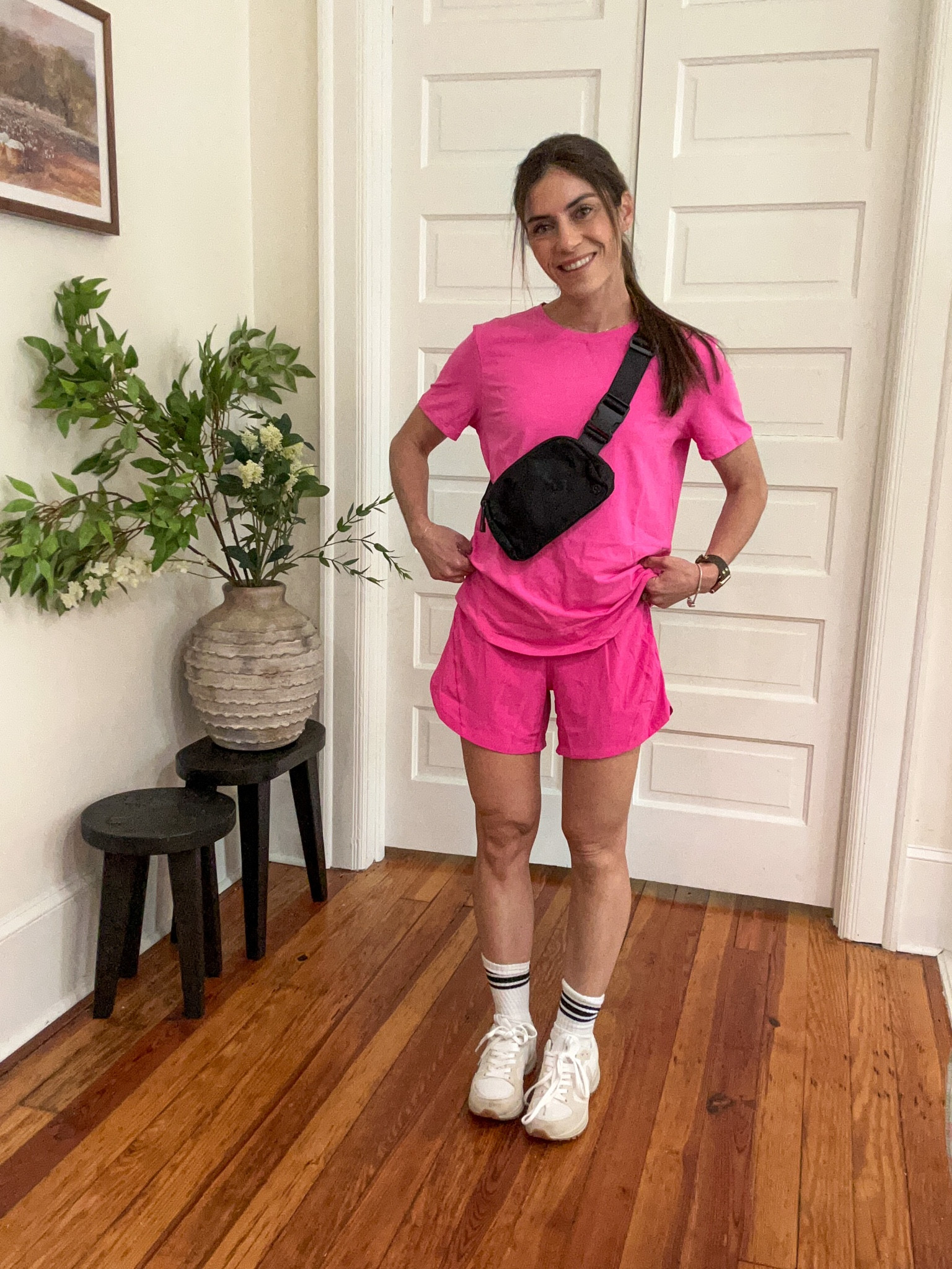 Size 8 tee, size 4 shorts, lululemon

#LTKshoecrush #LTKstyletip #LTKfit