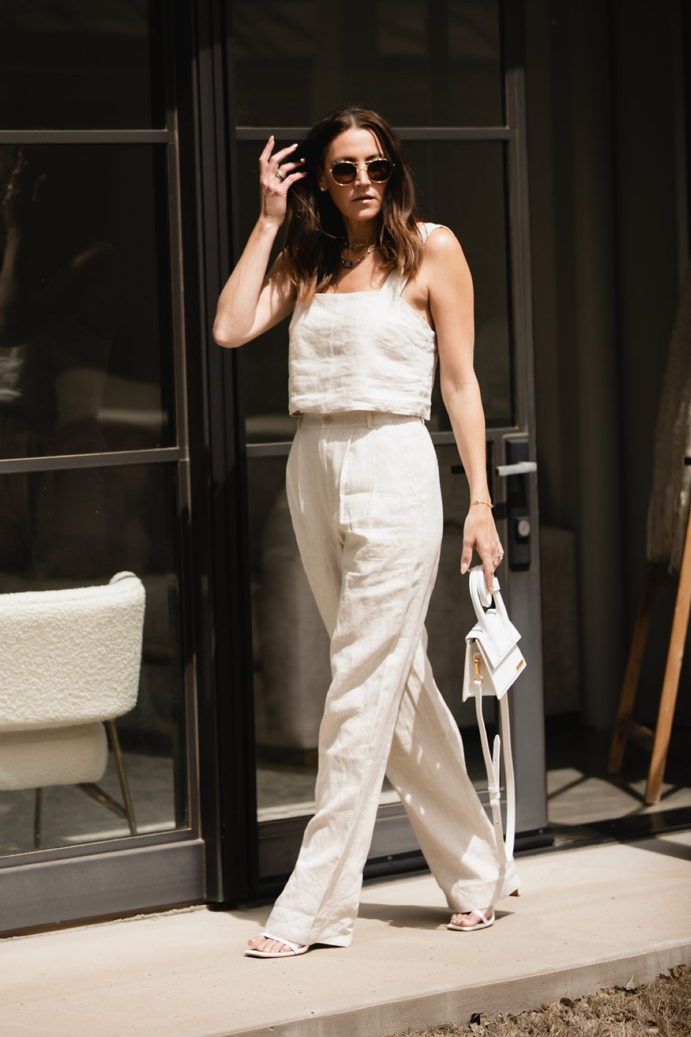 Reformation linen set 

#LTKstyletip