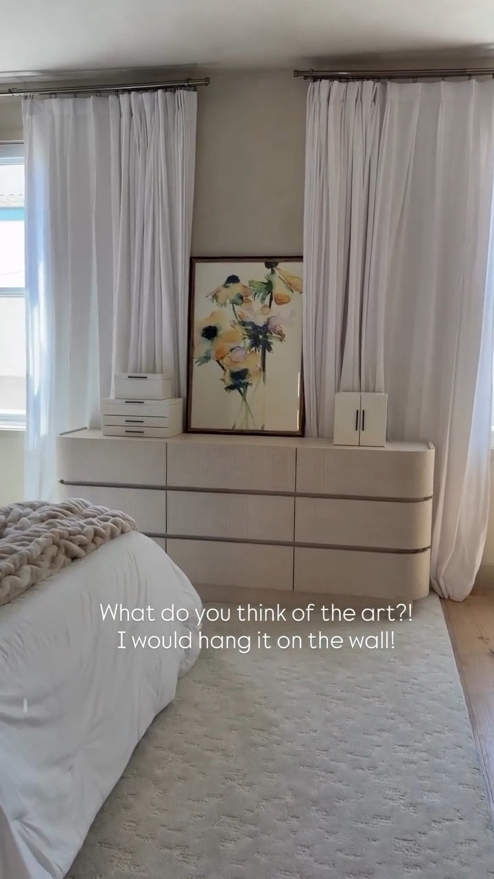 New art for my bedroom!! What do you think?!

#LTKHome #LTKdayinmylife #LTKvlog