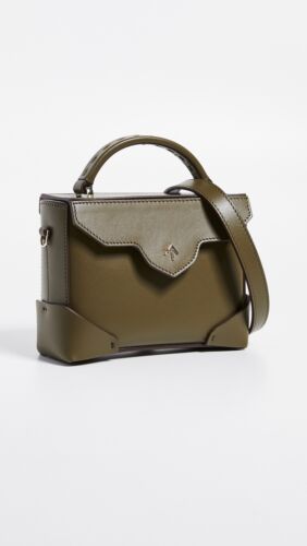 MANU ATELIER Olive-Green Micro Bold Bag  | eBay | eBay UK