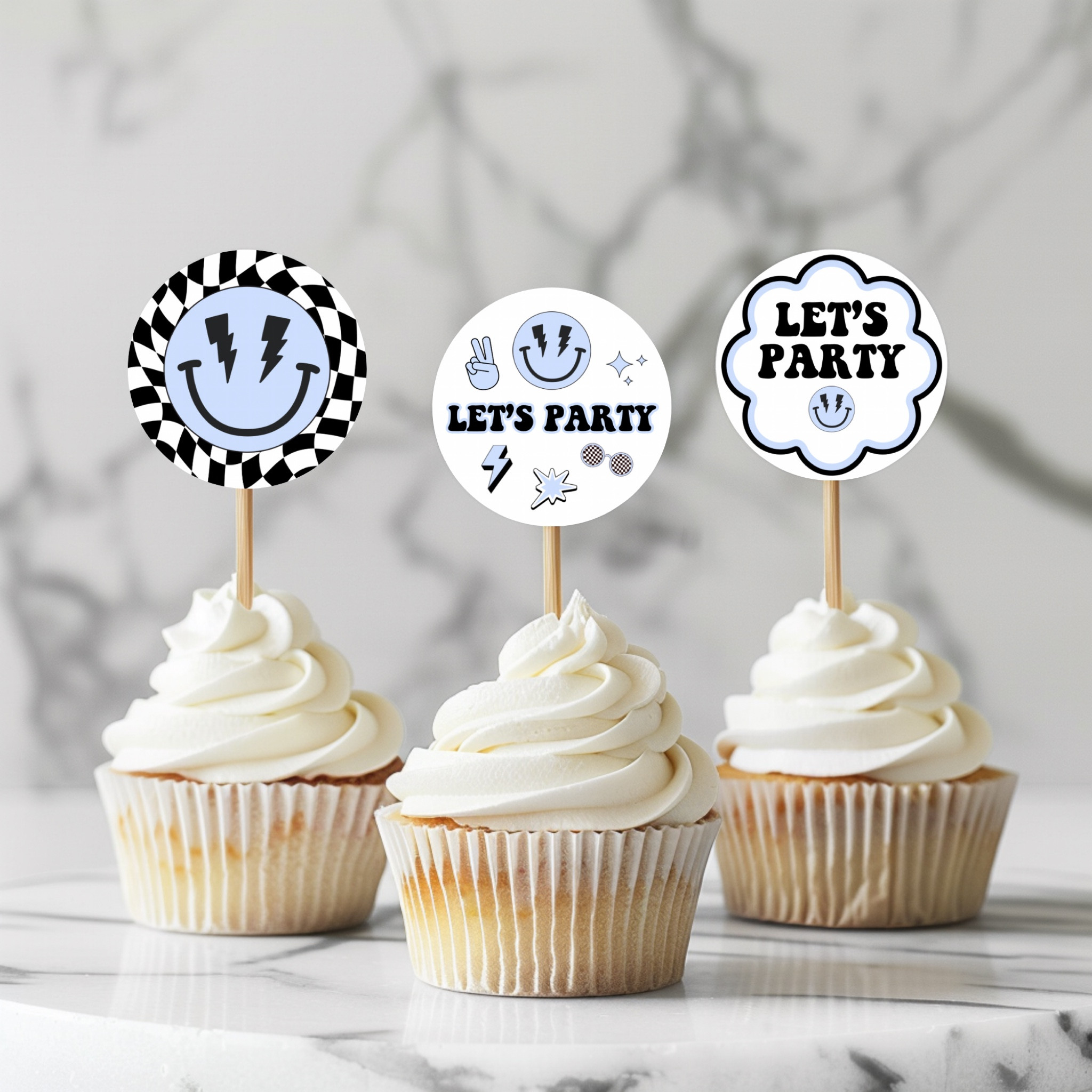 Groovy Cupcake Toppers on Sale on Etsy

#LTKParties #LTKSaleAlert #LTKKids