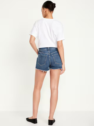 High-Waisted OG Jean Shorts -- 3-inch inseam | Old Navy (US)