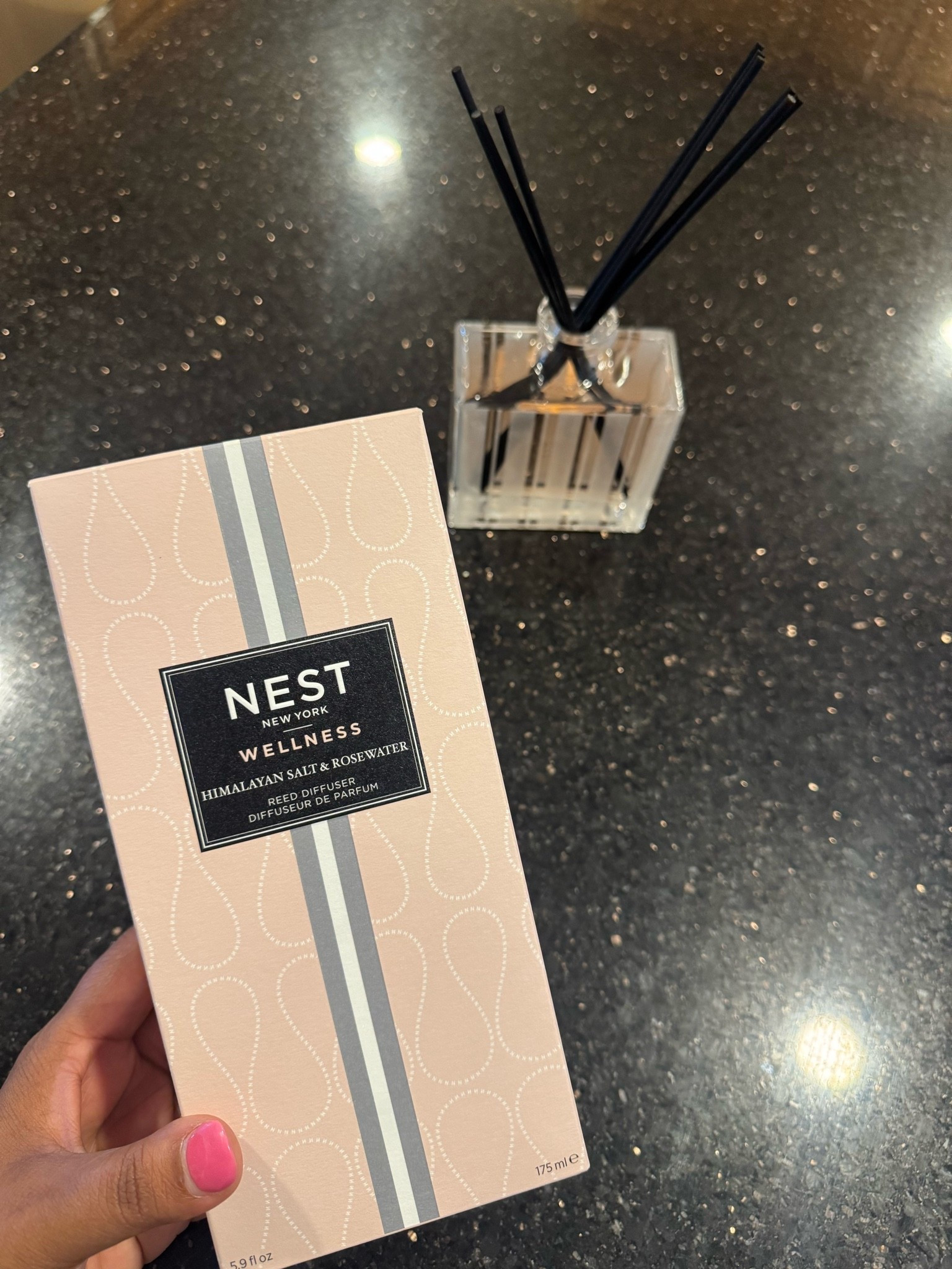 Okay but why does my house suddenly smell like a luxury spa now?! 🤍

I finally tried the NEST New York diffuser in Himalayan Salt + Rosewater and I totally get the hype. 

The scent is clean, calming, and one of those fragrances that instantly makes your home feel more relaxing the second you walk in.

As a busy mom, anything that helps my house feel a little more peaceful is a win for me. 
#homedecor #homescent #nestdiffuser #momlife #cozyhome #homespa #homefavorites

#LTKHome #LTKSeasonal #LTKselfcare #LTKSeasonal #LTKHome