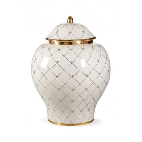 Chelsea House Bee Humble Ginger Jar White | Gracious Style