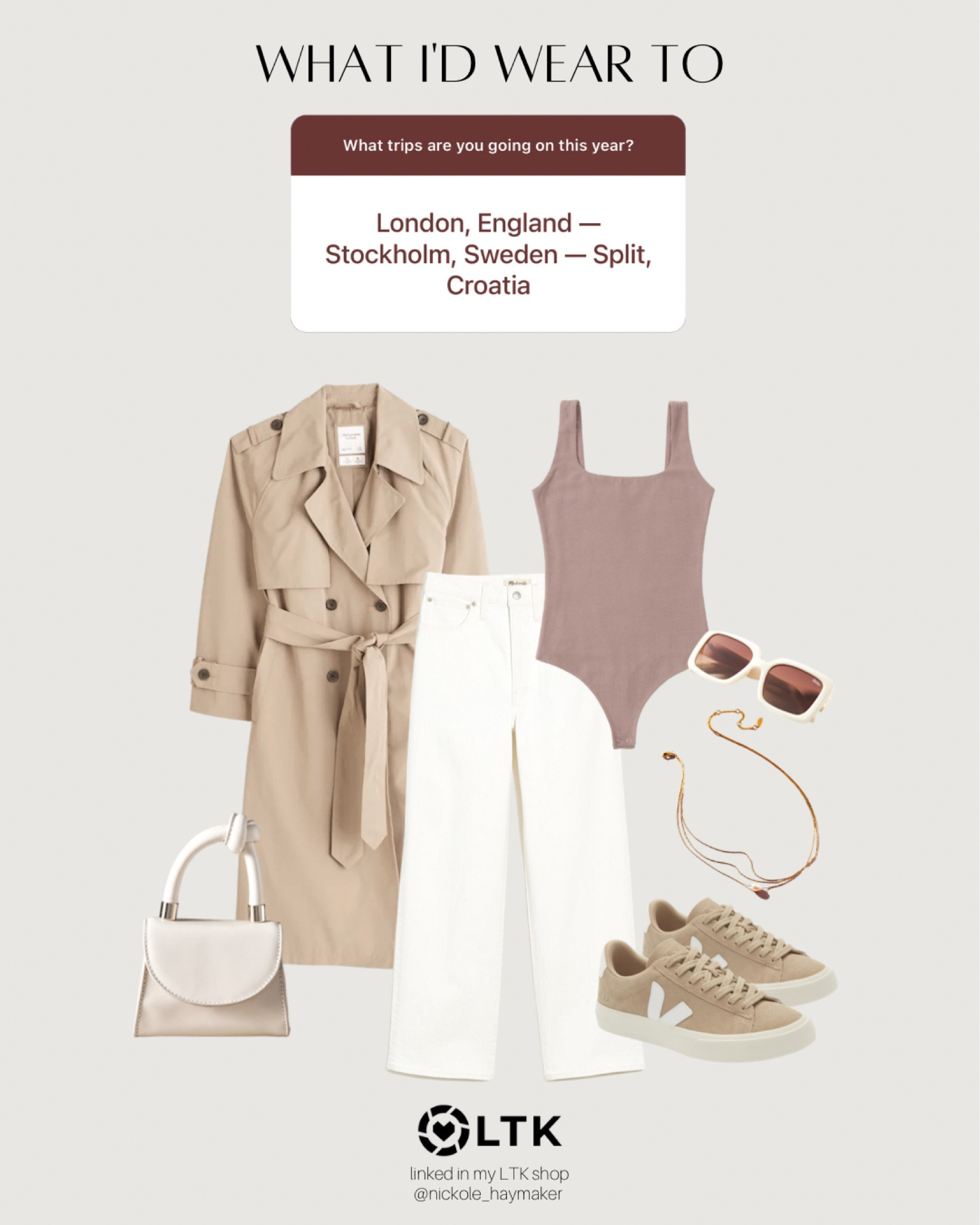 LONDON LOOK: I asked you guys on stories your upcoming trips! Here are my looks for them! ⭐️ 

#cityoutfits #traveloutfits #londonoutfits #londonlooks #england #london

#LTKtravel #LTKFind #LTKstyletip