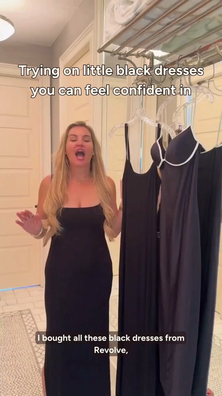 Little black dresses 

 #LTKgrwm #LTKootd