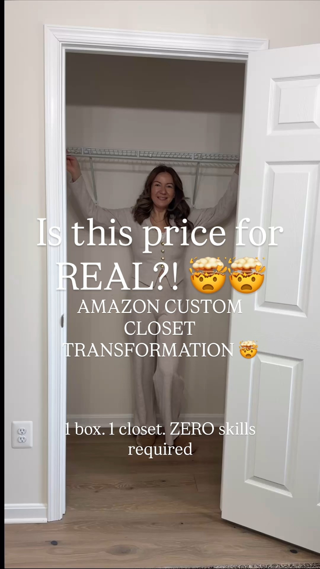 Amazon Closet Transformation 🤯✨You will NOT believe the price! If you have a builder-grade closet that’s totally impractical, this is for you 🙌 Multiple designs and sizes available to fit your space perfectly.

#LTKHome #LTKmomlife #LTKSaleAlert