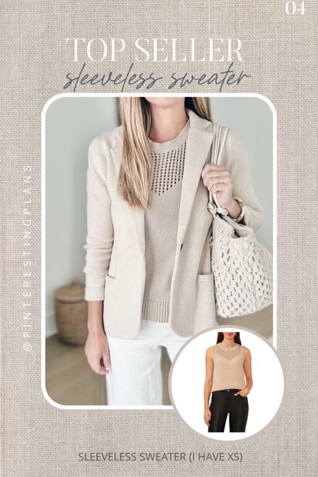 Weekly topseller 🙌🏻🙌🏻

Sleeveless sweater 

#LTKStyleTip #LTKWorkwear #LTKSeasonal