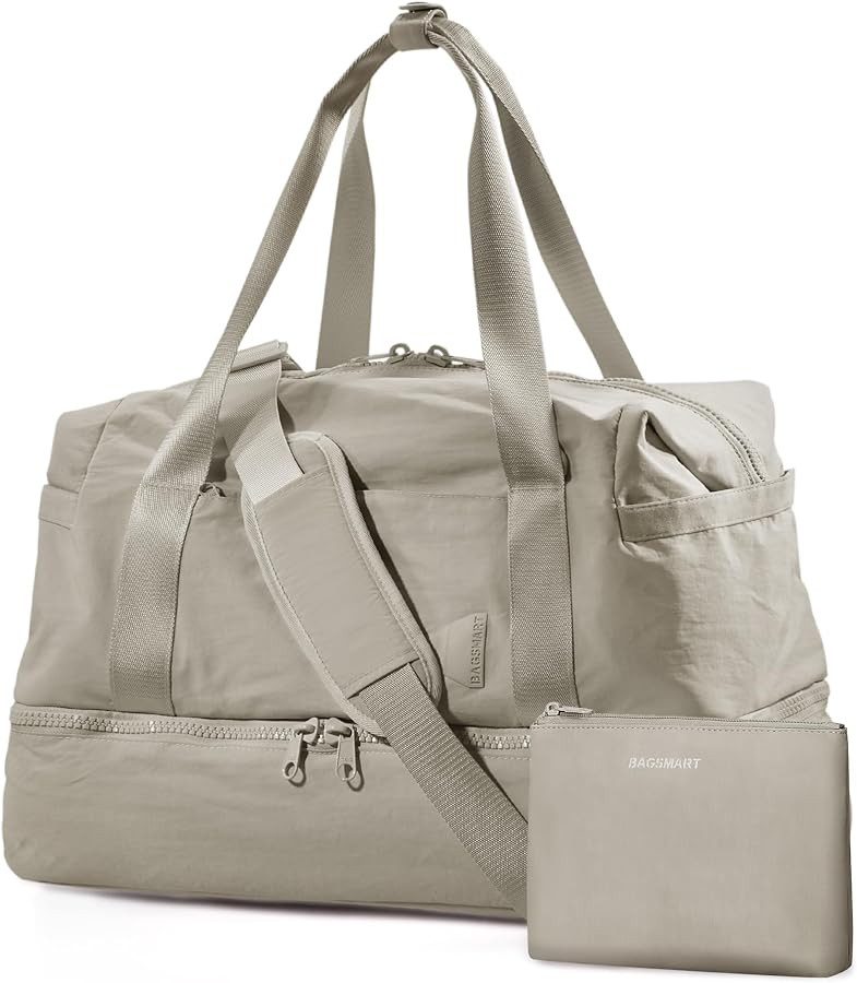 BAGSMART Weekender Bags for Women, Travel Duffel Bags with Shoe Compartment,Personal Item Travel ... | Amazon (US)