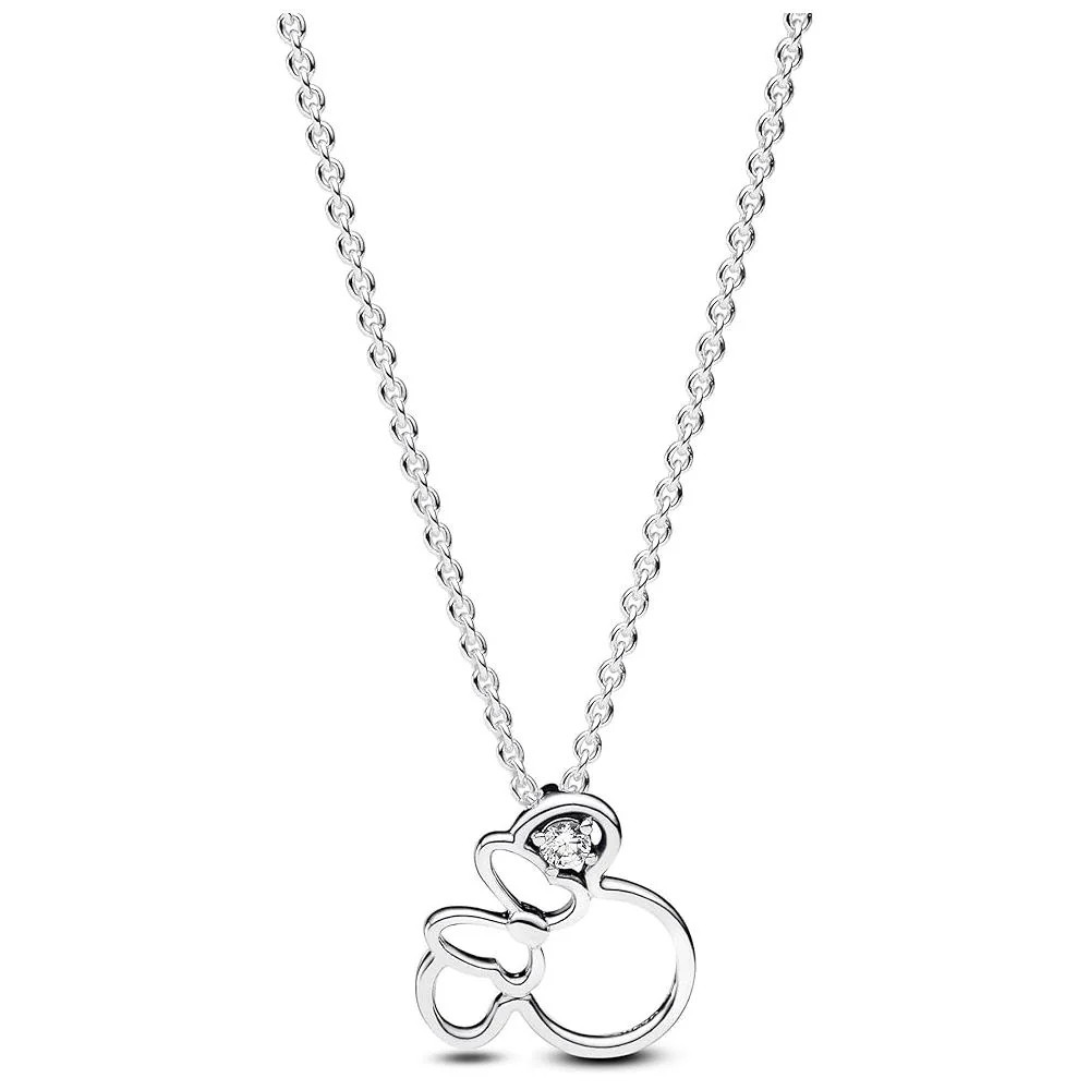 Pandora Disney Minnie Mouse Silhouette Collier Necklace | Shop Simon