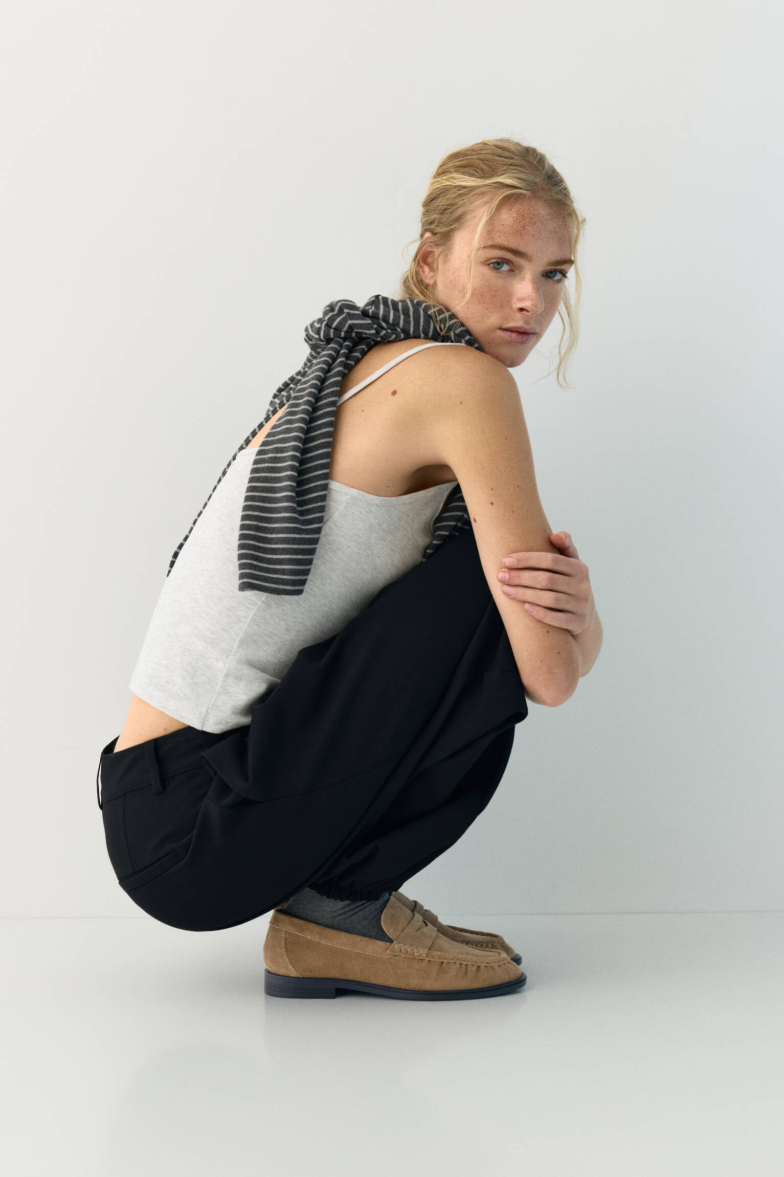 Leather loafers - Pull&Bear United Kingdom | PULL and BEAR UK